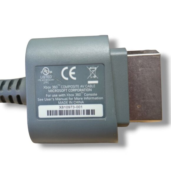 Xbox360 | Composite HDTV Audio-Video AV Cable Microsoft Corporation for Console - Picture 3 of 11